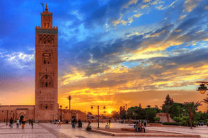 Marrakech city center